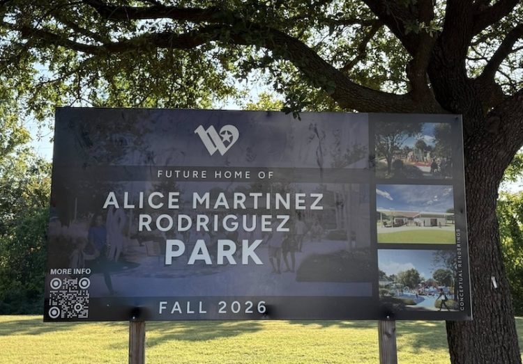 Groundbreaking celebrated for new Alice Martinez Rodriguez Park in Waco