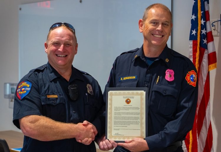 Waco Fire Department celebrates lieutenant promotion