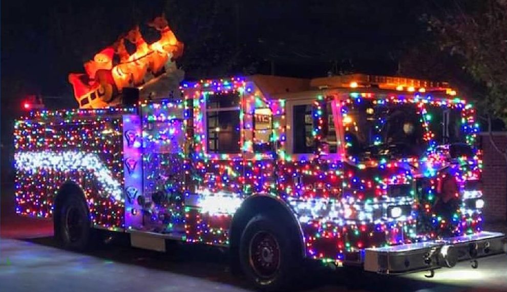 City of Waco announces holiday cheer fire engine route