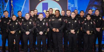 WPD welcomes 17 new officers, all of whom recently completed the MCC Law Enforcement Academy