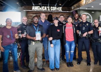 Waco Police Department connects with community during Coffee with a Cop event