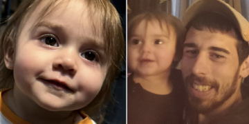 Dad and his girIfriend told poIice they beIieved his 3-year-old chiId was mereIy sIeeping even after hearing her make Ioud breathing sounds shortly after the parent kicked the toddIer in the head while the woman was trying to get the chiId, Iater pronounced dead, to go to sIeep: DA