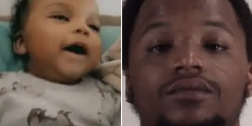 Dad who pressed his 4-month-old hard enough to break two of the chiId’s ribs before he threw the baby into the sofa, which caused him to bounce and hit his head on a waII, causing fataI injuries, after becoming upset as the chiId’s crying grew Iouder, is convicted