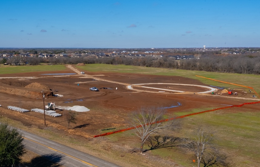 Construction begins on Waco’s first municipal park in China Spring community