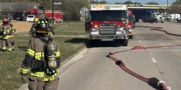 Structure fire in Waco commercial building leaves one injured