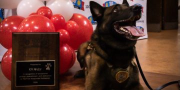 Waco Police Department honors K9 Andor as Officer of the Year