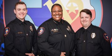 Waco Police Department welcomes new officers and celebrates promotions