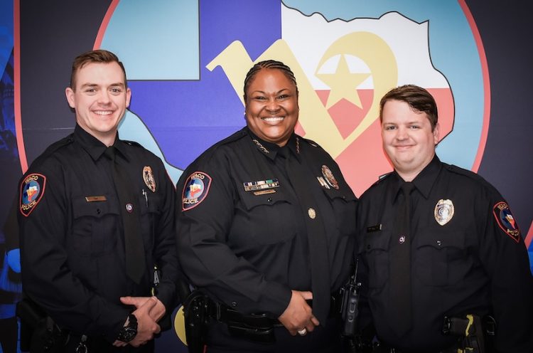 Waco Police Department welcomes new officers and celebrates promotions