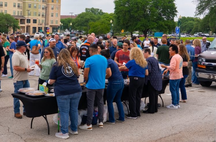 City hosts employee appreciation event at Heritage Square