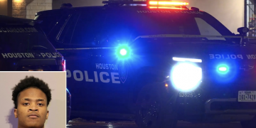 Texas man charged after death of pregnant woman carrying his unborn child, police say he sent suspicious message to victim’s mother and made video call before fleeing to Louisiana