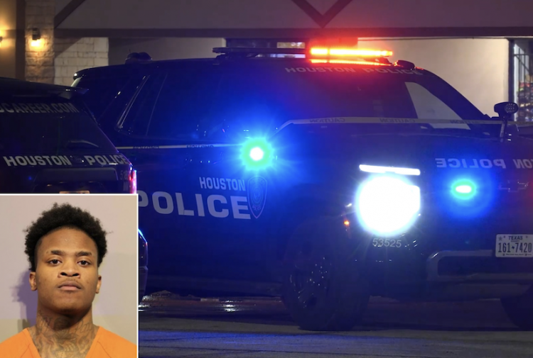 Texas man charged after death of pregnant woman carrying his unborn child, police say he sent suspicious message to victim’s mother and made video call before fleeing to Louisiana