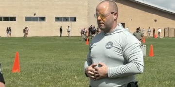 Waco Police cadets complete pepper spray training exercise demonstrating resilience under pressure