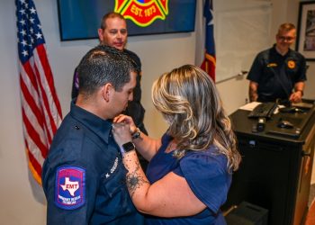 Waco Fire Department promotes firefighter to lieutenant following nearly 11 years of service