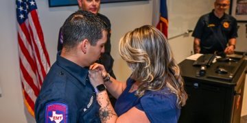 Waco Fire Department promotes firefighter to lieutenant following nearly 11 years of service