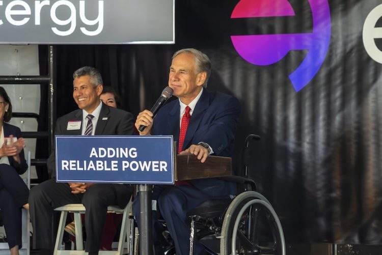 Governor Abbott celebrates groundbreaking of two new Entergy power stations, powering more than 300,000 homes and driving $2.7 billion in economic activity with thousands of jobs