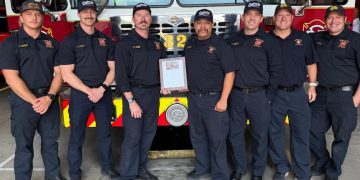 Life Saving Award issued to DFR paramedics after cardiac arrest patient survives and is discharged from hospital
