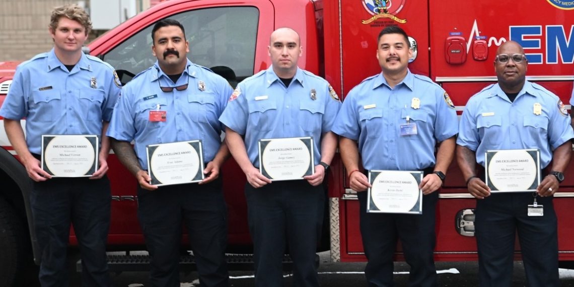 Fire department crews recognized after cardiac arrest patient survives emergency response