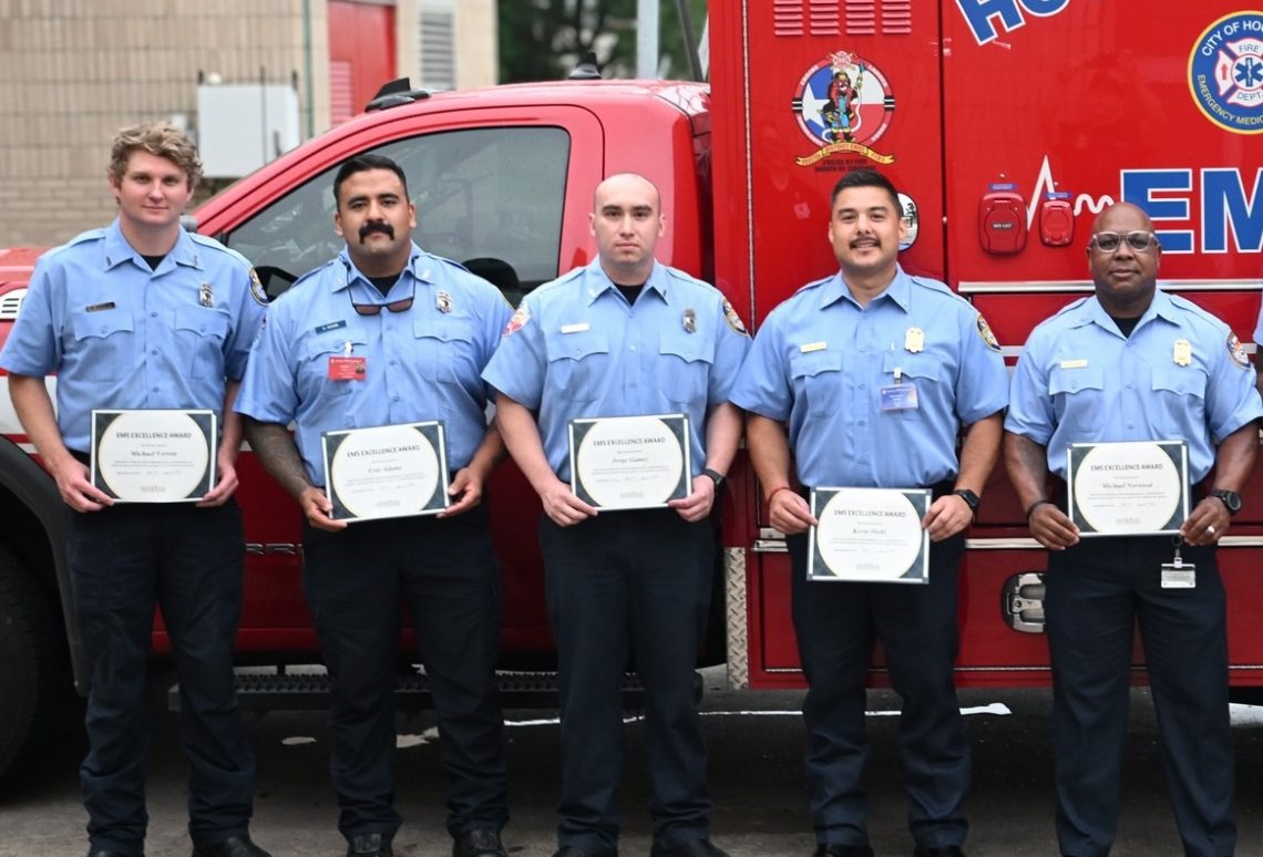Fire department crews recognized after cardiac arrest patient survives emergency response