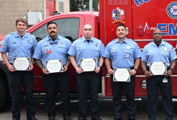 Fire department crews recognized after cardiac arrest patient survives emergency response