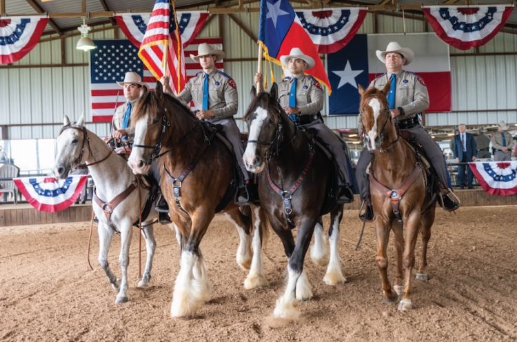 Texas Department of Public Safety opens Mounted Patrol equine facility, graduates new troopers
