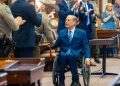 Texas Capitol hosts graduation ceremony for Texas Game Wardens and State Park Police Officers with Governor Abbott in attendance