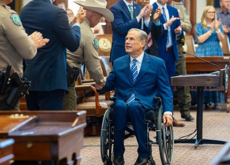 Texas Capitol hosts graduation ceremony for Texas Game Wardens and State Park Police Officers with Governor Abbott in attendance