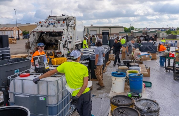 Waco officials say Household Hazardous Waste Day drew hundreds of participants