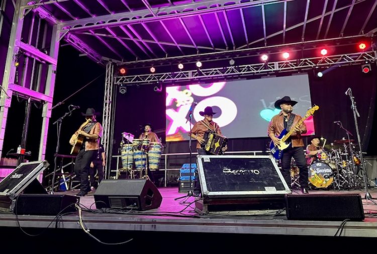 City of Waco thanked Grupo Secretto and Ruben Ramos following Brazos Nights event