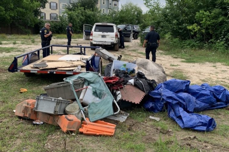 Man arrested in illegal dumping case following trespassing call by HPD Northwest Division