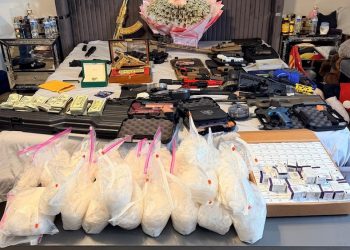 HPD multi-agency operation removes 31 firearms and large drug stash from Houston streets, two arrested