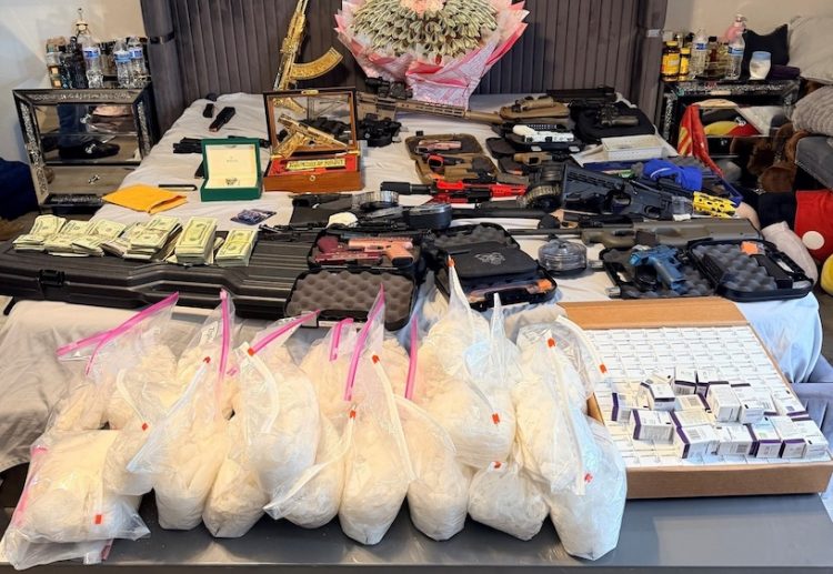 HPD multi-agency operation removes 31 firearms and large drug stash from Houston streets, two arrested