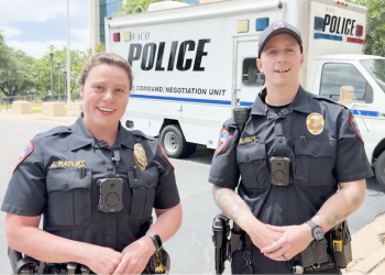 Waco Police Department honors officers and fallen law enforcement during National Police Week