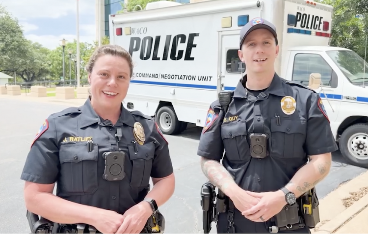 Waco Police Department honors officers and fallen law enforcement during National Police Week