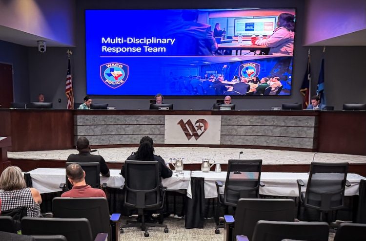 Waco Police Department unveils new crime reduction strategies and behavioral health response initiatives during council session