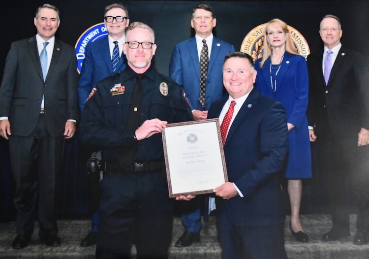 Texas DPS honors Killeen officer for heroic actions during life-threatening situation at local mall