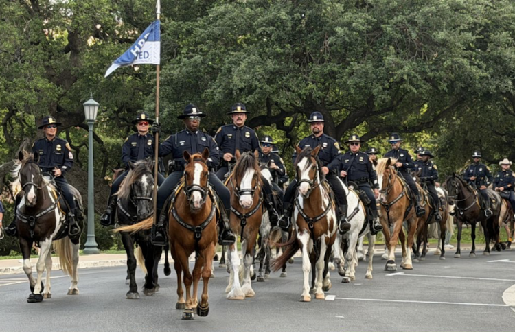 HPD officers participate in community events across Houston, including Texas Peace Officers Memorial Ceremony