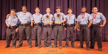 Dallas police explorers earn top awards and scholarships at statewide competition in Austin