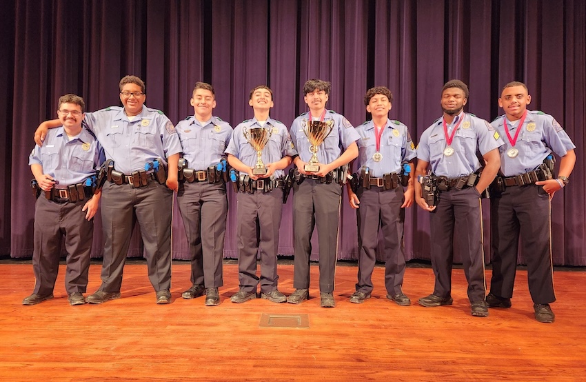 Dallas police explorers earn top awards and scholarships at statewide competition in Austin