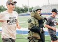 Community gathers for 2nd Annual Memorial Bomb Suit Run hosted by Austin Police Department supporting EOD and mental health awareness