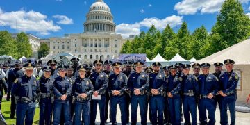 HPD officers attend National Peace Officers’ Memorial Service in Washington honoring fallen Houston officers