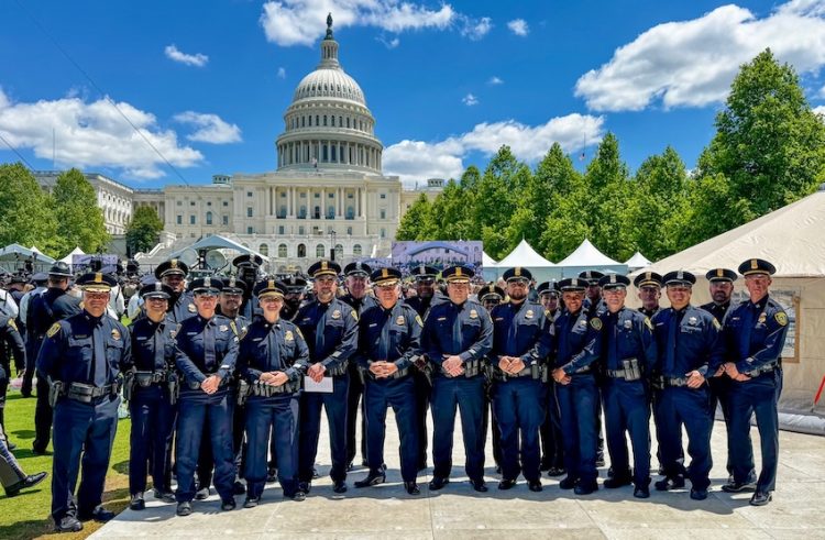 HPD officers attend National Peace Officers’ Memorial Service in Washington honoring fallen Houston officers