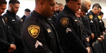 SAPD promotes more than 30 officers during ceremony recognizing leadership and dedication to service