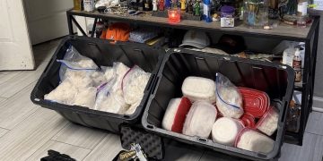 Authorities arrest suspect in drug trafficking case, recover 38 kilos of meth and multiple firearms during major Houston operation