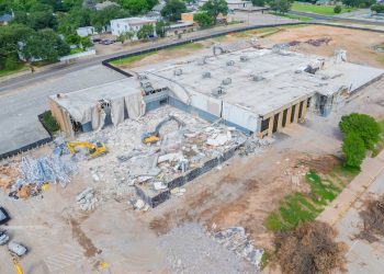 Waco downtown redevelopment project continues with demolition and future Barron’s Branch District plans