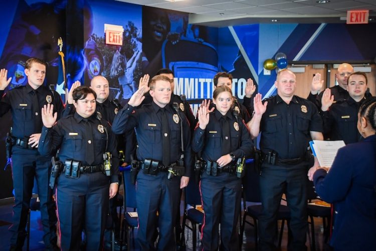 Waco Police Department welcomes 10 new officers after academy graduation