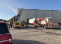 Commercial building fire in Waco escalates to second alarm as firefighters continue battling heavy flames