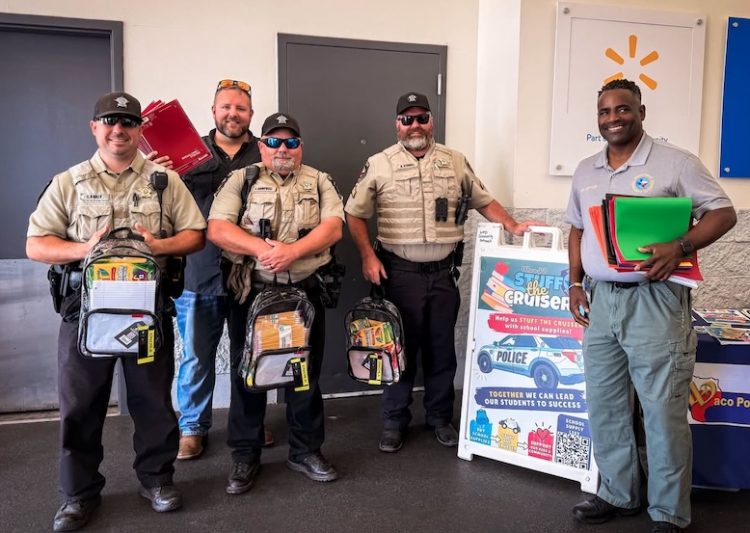 Waco Police Department collects school supplies for annual Back to School Bash