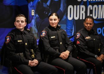 Waco Police Department welcomes two new officers and celebrates sergeant promotion