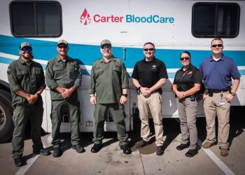 Waco Police Department joins Battle of the Badges blood drive with Waco Fire Department and McLennan County Sheriff’s Office