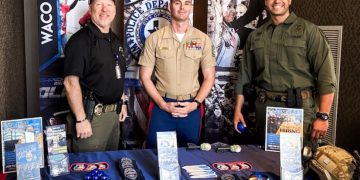 Waco police connect with community members at annual Marine Corps Muster as department seeks future officers